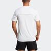 Adidas HIIT T Shirts Men's White Crew Neck Moderate IB9096