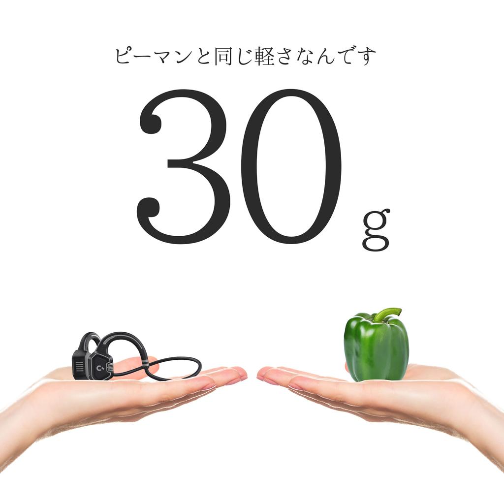 CROWD AUDIO костная проводимость полностью водонепроницаемые беспроводные наушники Bluetooth IP68 16 ГБ памяти легкая гарнитура для спорта плавание бег пот японский