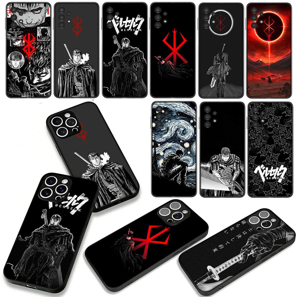 Чехол Berserks Anime Guts для Motorola Moto G54 G05 G24 G45 G55 G75 G9 G85 G15 G57 G86 Power Edge 50 30 Ultra Fusion neo Pro