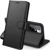 Wallet Case - Phonillico - Xiaomi REDMI 10 4G - Black - Leather Effect - Video Stand