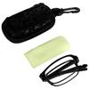 Unisex Portable Lightweight Foldable Ultra Thin Black Reading Presbyopic Glasses (3.5)