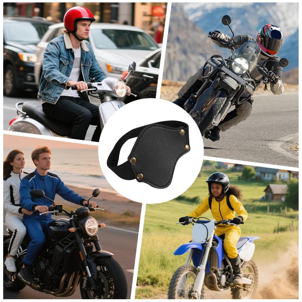 Motorcycle Shoe Protector, Waterproof Shift Shoe Pad - Shifter Cover Motorcycle Accessories Rain Mud Riding Outdoor Men Women, Black