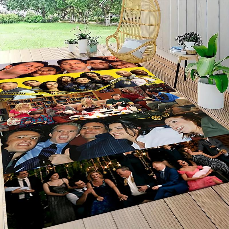 Friends Generations Collide Carpet Rug Soft Washable Antislip Home Living Room Sofa Mats Personalized Christmas Rug