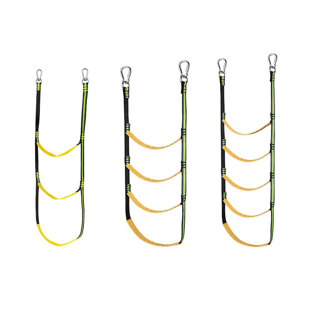 3/4/5-ступенчатая лодочная веревочная лестница мягкая вспомогательная лодочная складная лестница растягивающаяся портативная веревочная лестница для моторной лодки яхты надувной лодки