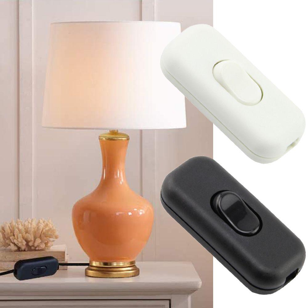 Desk Lamp ON/OFF Inline Toggle Switches Rocker Switches AC 250V 6A Lamp Switches