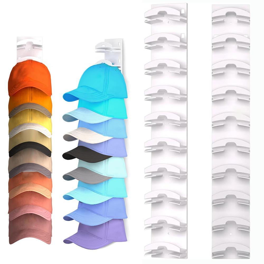 Пластиковый органайзер для шляп для бейсболок, вешалка для шляп в шкаф, подставка для кепок, вешалка для демонстрации