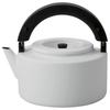 Чайник CB Japan, Белый, Подходит для индукционных плит, 1,6 л, Плоский, Эмалированный, с ситечком для чая, ALAW