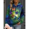 Butterfly 3d Print Hoodie Women Fashion Oversized Hoodies Women Sweats Animal Sweatshirt Female Clothes Girl Coat Pullover Hoody