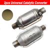 2" 51mm Universal Catalytic Converter High Flow Stainless Steel Car-styling Exhaust Catalytic Converter Car Engine Accessories