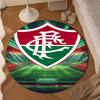 1PC rug Flumi-nense Football Crest Round mat Home Decor, Chair rug For livingroom,Bedroom, doormat home decor Birthday Gift Christmas Gifts