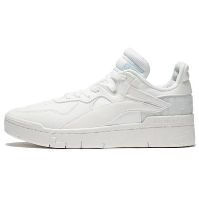 Кроссовки женские Li Ning Superwave Lo легкие и прочные с низким верхом для скейтбординга, белые AGCS008-2