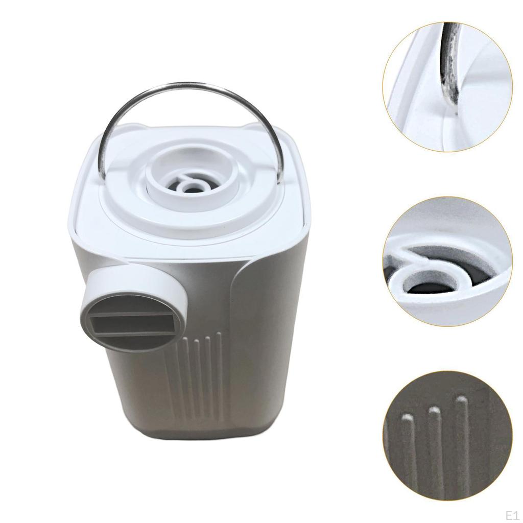 Воздушный насос для матраса, портативные аксессуары, простой в использовании надувной дефлятор, кемпинговая лампа для