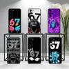 Чехол для телефона Six Seven 67 для Samsung Galaxy A73, A72, A71, A70, A53, A52, A51, Другие Мягкий черный чехол