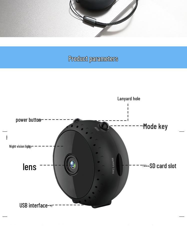 A9 AX HD Smart WiFi 4K Home Surveillance Camera 1080P