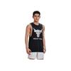 Under Armour Project UA Project Rock Letter Logo Print Training Sleeveless T-Shirt Men Tops Black 1373787-004