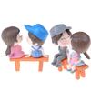 3Pcs/Set Lovers Miniature Landscape Ornaments Garden Bonsai Dollhouse Decoration