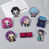 Creativity Brooches Kpop Demon Hunter Character  Enamel Pin Backpack Clothing Jewelry Metal Badge Accessories Gift