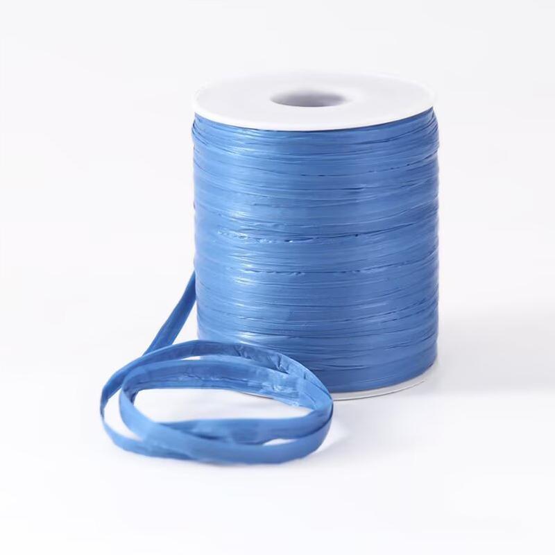 120 м/рулон бумажные нитки ручной работы Лафит хлопок трава нить летняя рафия соломенная пряжа для вязания крючком 50 г