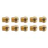 10PCS Air Compressor Cold Start Valves Reduce Startup Torsion Brass Unloading Valve 1 4 Inch NPT Male Thread 25PSI