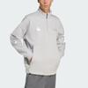 adidas X Mercedes - Amg Сотрудничество Спортивная одежда Команда Формулы-1 Petronas Silver Arrows Вязаный свитер на молнии до середины груди Теплый воротник-стойка Длинный рукав Толстовка JW3477