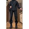 Спортивные повседневные брюки софтшелл прямого кроя, удлиненная версия для высоких мужчин, стильные и изысканные брюки-джоггеры карго