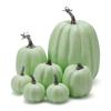 7Pcs Pumpkin Model Artificial Crafts Fall Thanksgiving Party Decoration Halloween Pumpkin Set Fall Harvest Table Halloween Decor