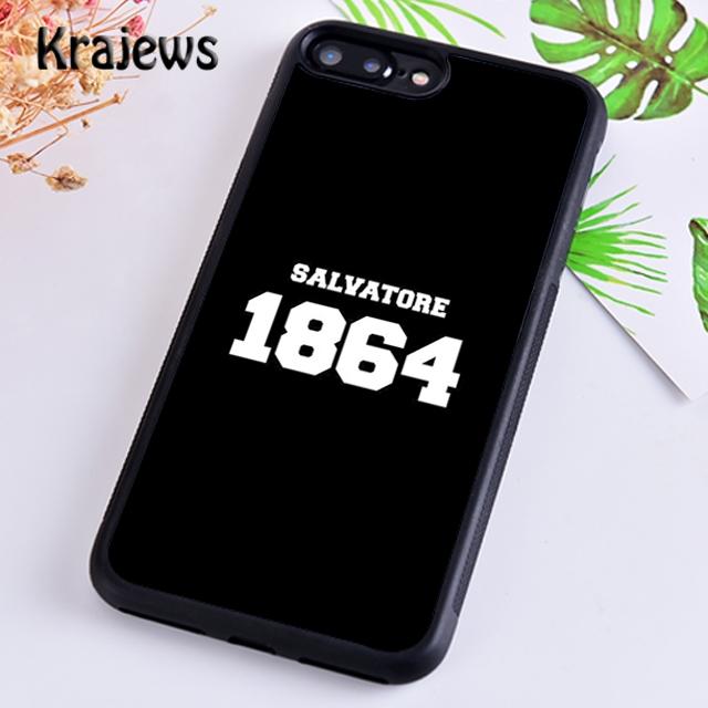 Krajews The Originals Дневники вампира Мягкий чехол для телефона для iPhone 16 15 SE2020 14 6 7 8 plus 11 12 13 pro max coque Fundas