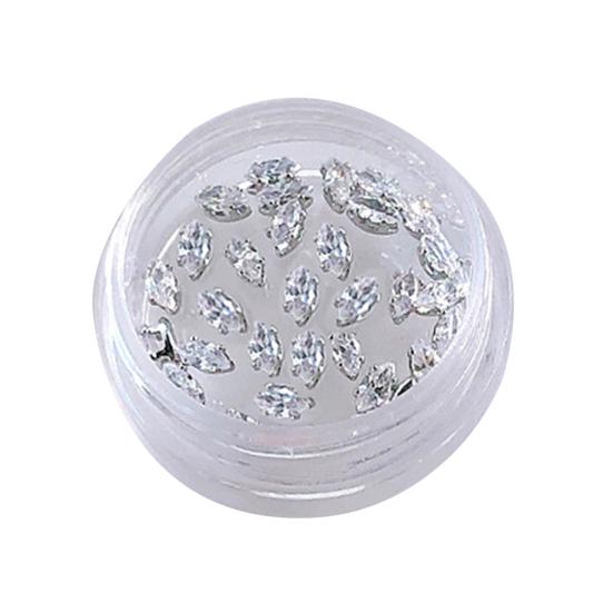 20 шт./кор. украшения для ногтей блестящие кубические цирконии блестящие стразы для ногтей ювелирные украшения для женщин