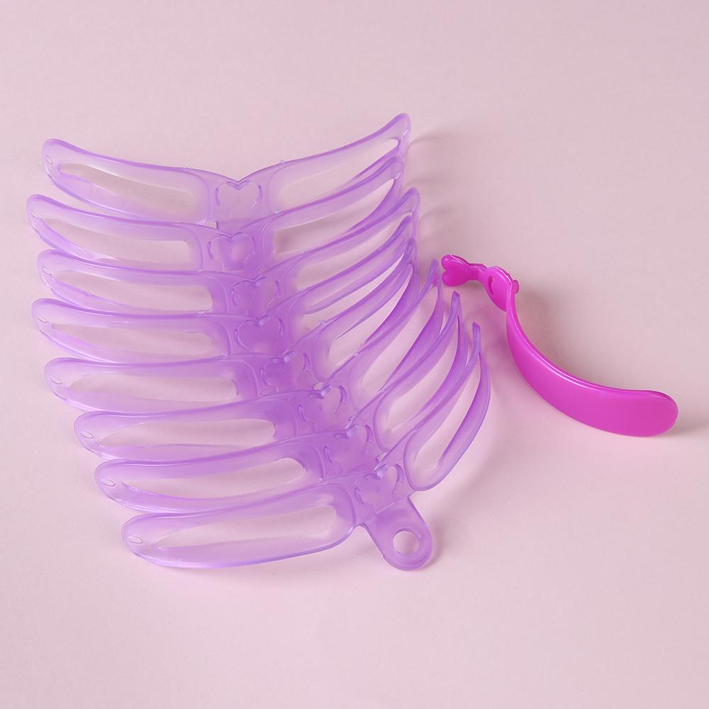 Sale Beauty Reusable Eyebrow Definition Shaping Template Eyebrow Stencils Kit Brow Grooming Card