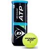 DUNLOP Теннисные мячи чемпионата ATP (Упаковка из 3 шт.)