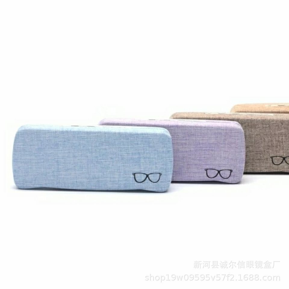Футляр для очков Spot Linen, Железный ящик для очков для коррекции близорукости, Устойчивый к давлению футляр для очков Источник