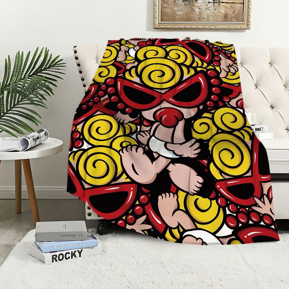 Fashion H-Hysteric M-Mini Blanket Blanket for Couch Sofa Travel Home Hiking Picni Bed Beding Flannel Blanket birthday gift