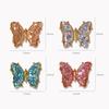 Butterfly 3D Rhinestone Manicure Decoration Strong Luxury Alloy Nail Art Decorations for Women