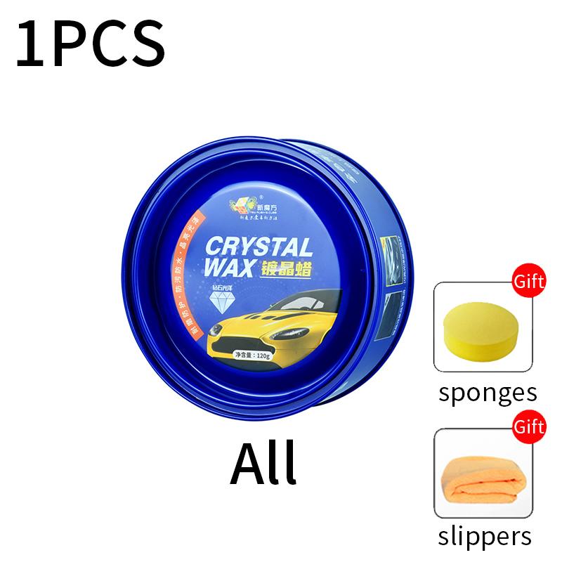 Car Wax Crystal Plating Set Paint Cosmetic Care Scratch Repair Hard Glossy Wax Layer Covering Paint Waterproof Film Car Polish