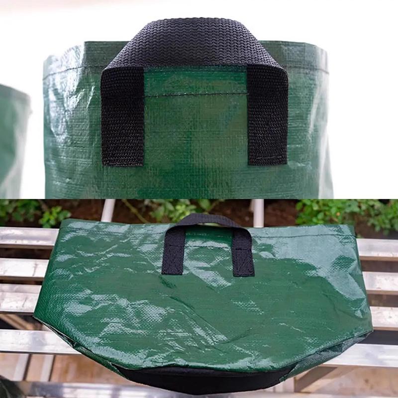 3/5/7/10 Галлонов ПЭ Мешок для выращивания овощей Мешки для выращивания растений Утолщенные мешки для выращивания Мешок для растений картофеля и лука Уличные садовые горшки