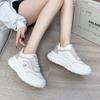Мода 2024 Высокое качество Осень Толстая подошва Круглый носок Обувь для женщин Износостойкая Шнуровка На открытом воздухе Женская обувь Zapatillas De Mujer