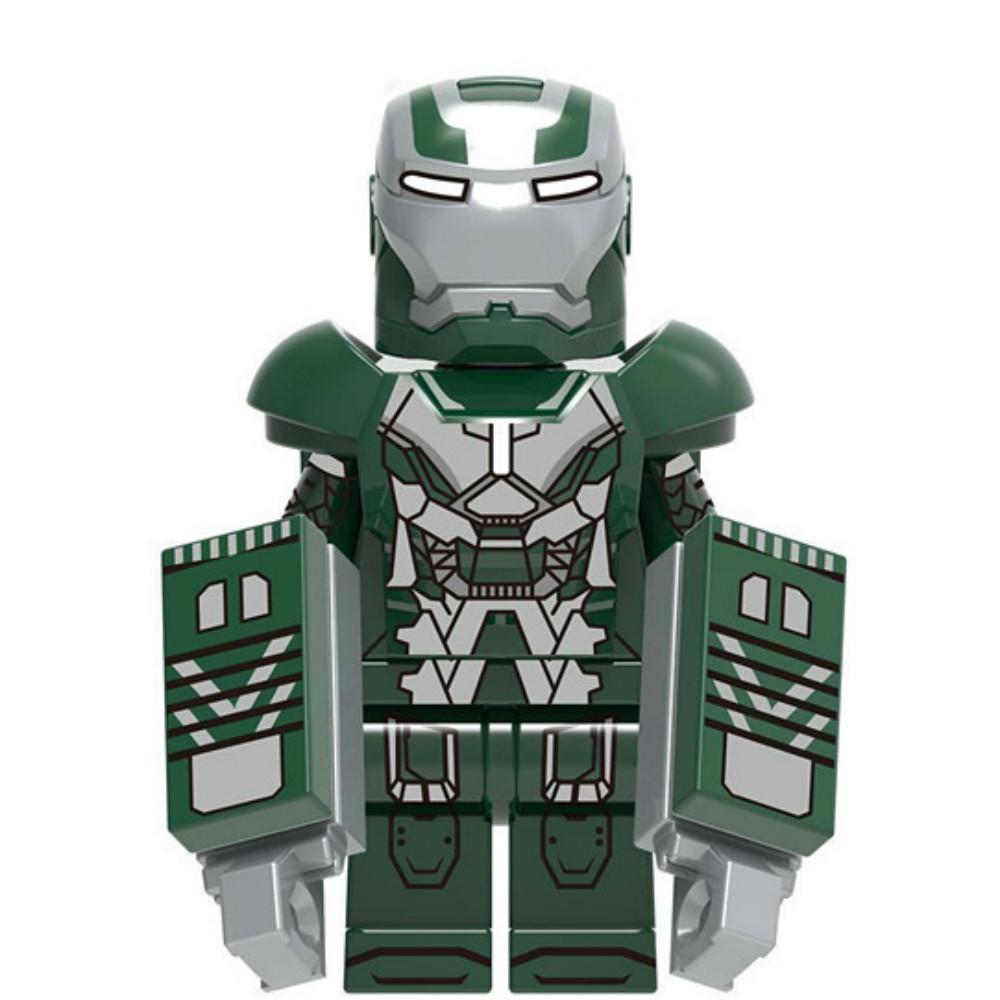 Супергерой Железный человек Военная машина Железный человек Толстый Тор Стэн Ли Мстители 4 Строительные блоки Игрушки