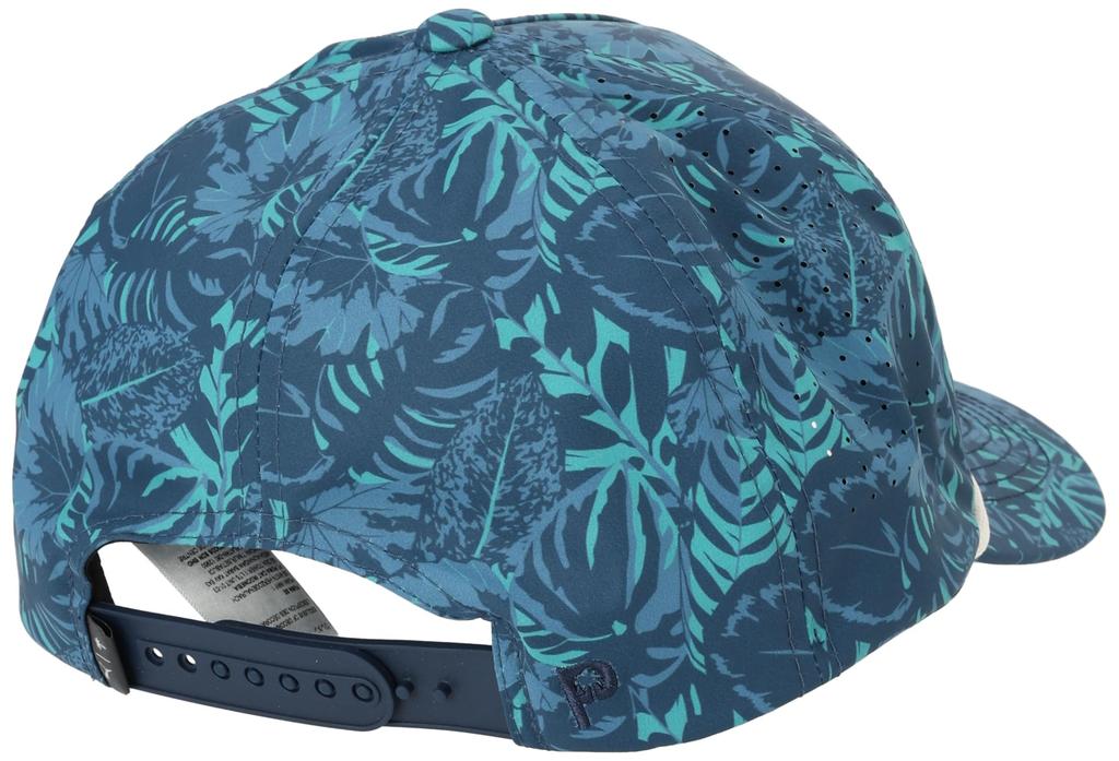 Puma Golf PTC Tech Graphic Rope Cap - Adjustable Snapback Hat - Club Navy - Free Size