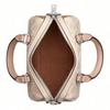 Coach Сумка-портфель Rowan 18 Мини Signature Canvas Женская сумка-тоут Съемный ремень через плечо Застежка-молния Модный подарок CW330-SVXCU