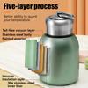 304 Stainless Steel Insulated Cup, Small Capacity, Mini, Cute, Compact, Portable, Double-layer Vacuum Pocket Cup  Thermos