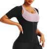 Женская спортивная одежда с короткими рукавами для поддержки груди, йоги, пота, фитнеса, корсета, корректирующего белья