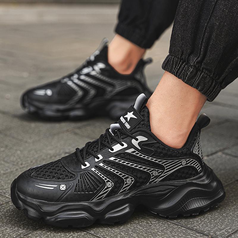 Обувь Мужская Повседневная Удобная Дышащая Кроссовки Мужские Tenis Роскошная Обувь Уличная Модная Трендовая Противоскользящая Обувь для Бега для Мужчин