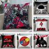 Аниме А-Акира Наволочка Короткий плюш Двусторонняя печать Квадратные Наволочки для диванных подушек Домашний декор подушек для дивана