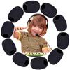 10pcs Windshied Protector Headset Foam Microphone Cover Replacement Mini Sponge