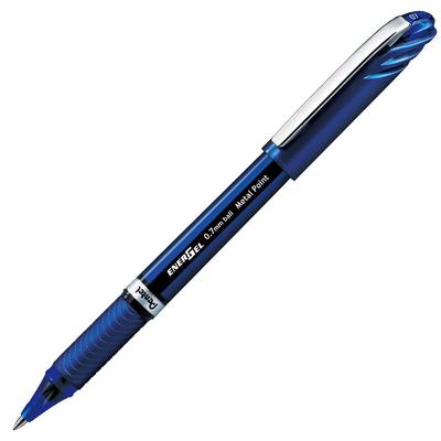 Pentel Гелевая ручка EnerGel Euro Шариковая Синяя 10 Ручек Ручка, 0,7 мм, Корпус, BL27-C,