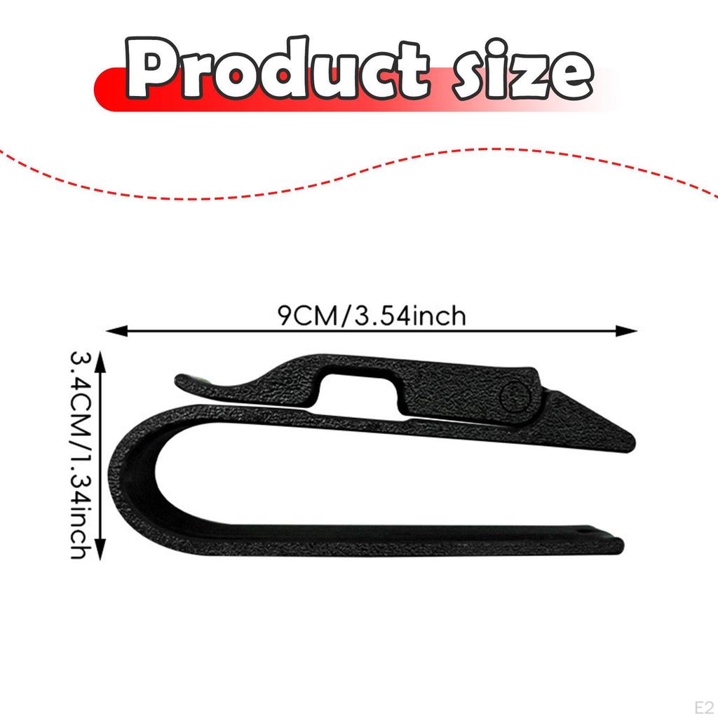 Car Visor Sunglasses Holder Automotive Glasses Storage Clamp Accessories Space Saving