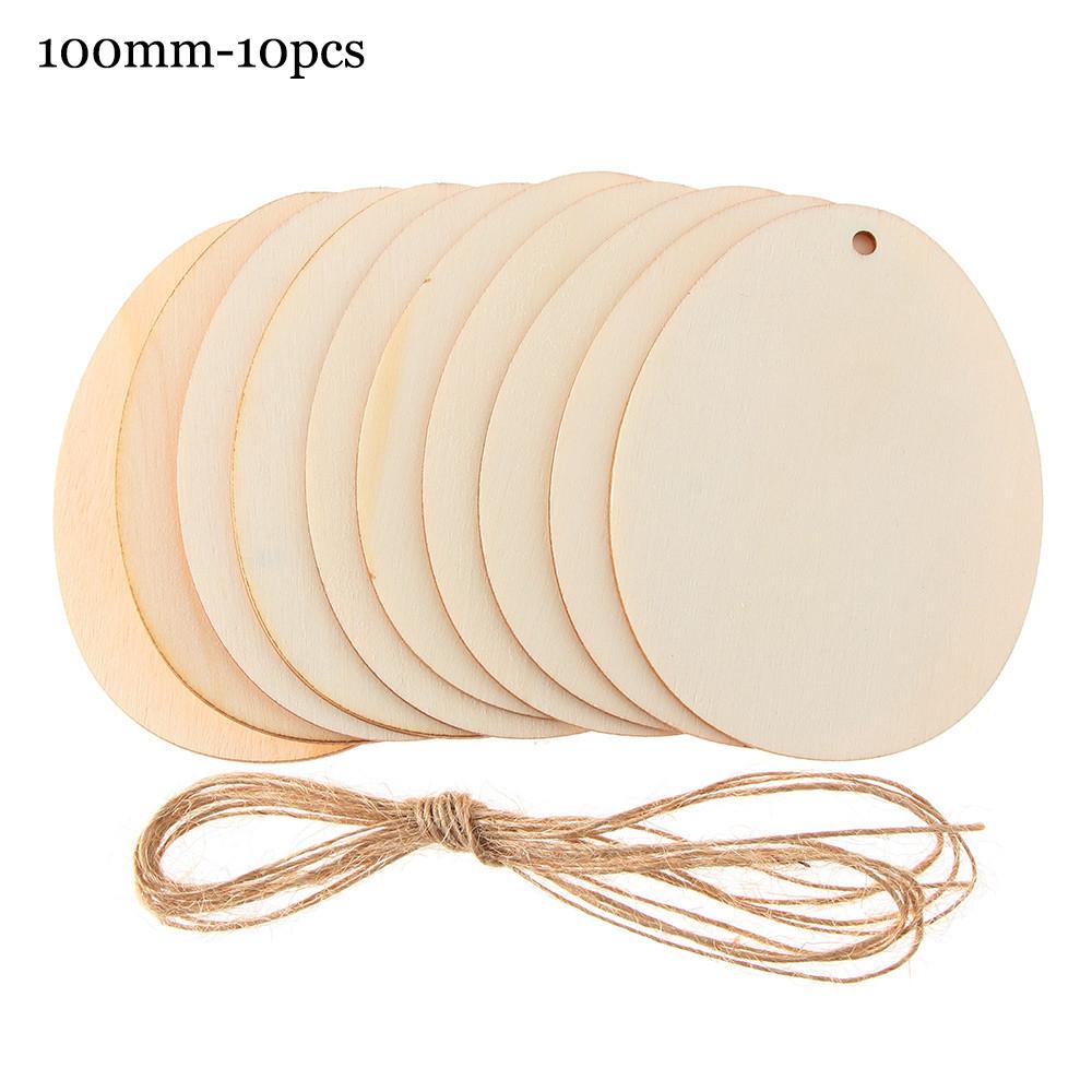 Household Hanging Ornaments Drawing Wooden Easter Decorations Wood Chips Wood Slice Easter Eggs