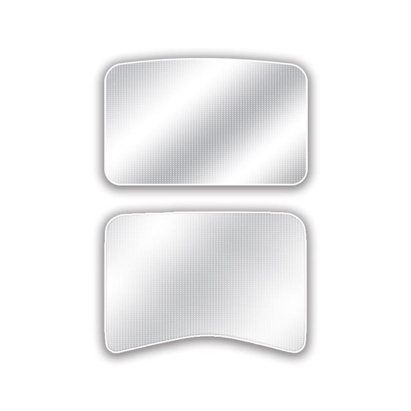 Для Tesla Model Y 3 Highland 2024 Люк на крыше Солнцезащитный козырек Передний и задний козырек на крыше Серебряный слой жалюзи на крыше Аксессуары для затемнения