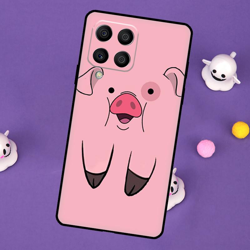 Мультяшная свинка Чехол для Samsung Galaxy M11 M51 M31 M33 M13 M23 M53 M15 M55 M14 M34 M54 M20 M32 M52