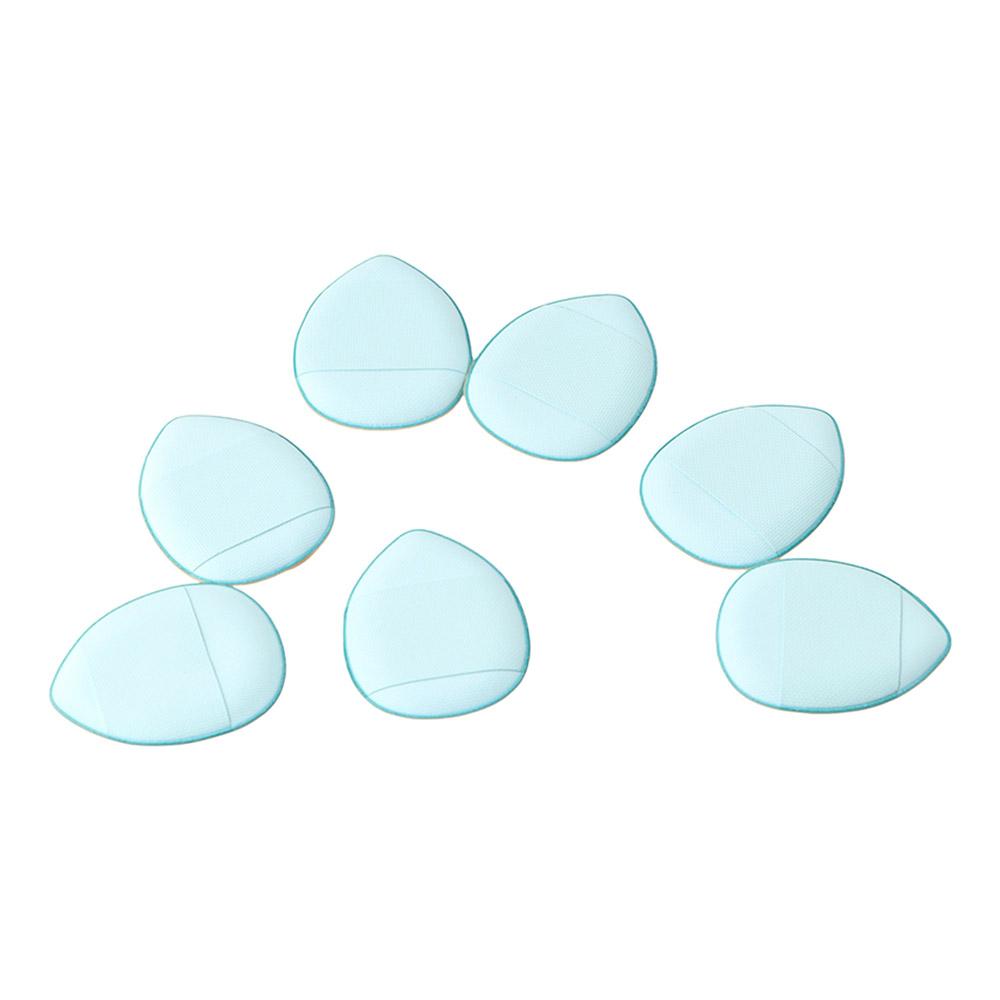 Сухие Влажные Двойного использования Румяна 7 шт. Мини Пальчиковый Пуф Спонж для макияжа Палец Пуф для Воздушной Подушки Косметический Пуф